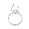 Brass Cuff Ring Settings KK-K297-15P-3