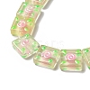 Handmade Lampwork Beads Strands LAMP-K037-11C-3