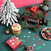 8 Sets Christmas Theme Plastic Cabochons KY-SC0002-22-4