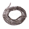 Natural Smoky Quartz Beads Strands G-R475-031-2