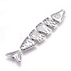 Alloy Fish Beads PALLOY-A13083-AS-NR-2