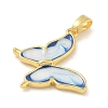 Brass Enamel Pendants KK-G517-01G-01-2