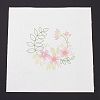 DIY Embroidery Fabric with Eliminable Pattern DIY-P032-C03-1