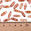 Picasso Transparent Glass Seed Beads SEED-N012-11C-4