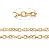 Ion Plating(IP) 304 Stainless Steel Textured Cable Chains CHS-O010-04G-2