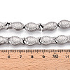 Electroplate Glass Beads Strands X1-EGLA-T025-03H-4