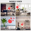 1 Set Plastic Mirror Wall Stickers AJEW-CN0001-65B-5