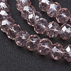 Glass Beads Strands GR10MMY-39L-2