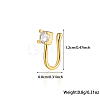 S925 Silver Heart Crown Cross Moon Nose Clip Fashion Jewelry VW3837-18-1