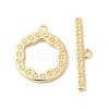 Brass Toggle Clasps KK-P234-71G-1