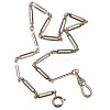 GOMAKERER 8Pcs 4 Styles 304 Stainless Steel Spring Ring Clasps STAS-GO0001-17-6