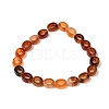 Natural Red Agate Beads Strands G-M439-A04-01-2