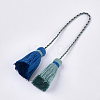 Polycotton(Polyester Cotton) Tassel Big Pendant Decorations FIND-S302-01V-2