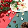 6Pcs Handmade Bumpy Glass Beads Strands LAMP-FS0001-16E-7