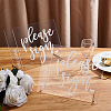 2Pcs Custom Word Acrylic Display Holder AJEW-FH0001-77-5