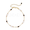 Dyed Natural Malaysia Jade Beaded Bracelets for Women BJEW-JB12028-02-2