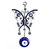 Glass Evil Eye Pendant Decorations PW23022302165-1