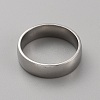 201 Stainless Steel Simple Plain Band Ring for Men Women RJEW-WH0015-01D-2