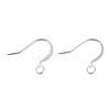 Brass Earring Hooks KK-H258-06G-S-2