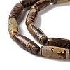 Tibetan Style dZi Beads Strands G-A024-01F-2