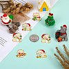 12Pcs 4 Style Christmas Theme Alloy Enamel Pendants ENAM-SZ0004-09-4