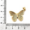 Brass Micro Pave Cubic Zirconia Pendants KK-I360-023G-02-1-3