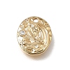 Brass Micro Pave Clear Cubic Zirconia Charms CU-CBA7960-10G-1