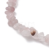 Natural Gemstone Beads Anklets AJEW-AN00583-07-2