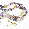 1 Strand Natural Fluorite Chip Beads Strands G-TAD0001-03-2