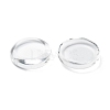 18MM Double-side Flat Round Transparent Glass Cabochons for Photo Craft Jewelry Making X-GGLA-S601-1-3