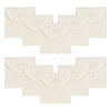 Square Velvet Jewelry Package Bags ABAG-WH0035-055C-03-1