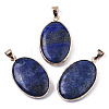 Natural Mixed Gemstone Pendants G-N326-31-2