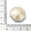 Faceted Glass Rhinestone Cabochons GGLA-C032-05E-3
