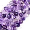 Natural Amethyst Beads Strands G-L581A-001A-1