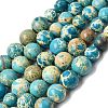 Natural Imperial Jasper Graduated Beads Strands G-A323-C03-01E-2