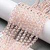 Transparent Glass Beads Strands EGLA-A039-T2mm-D26-4