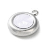 304 Stainless Steel Acrylic Pendants STAS-M091-02A-P-2