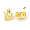 Rack Plating Brass Stud Earrings EJEW-Q786-01G-2