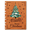 Wooden Commemorative Cards Book WOOD-WH0045-06-1