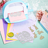 Easter Theme Carbon Steel Cutting Dies Stencils DIY-WH0309-3445-7