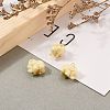 Dyed Synthetic Coral Pendants PALLOY-JF00558-02-3