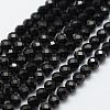 Natural Black Spinel Beads Strands X-G-E366-07-3mm-2