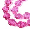 Transparent Glass Beads Strands DGLA-N021-02A-05-3