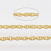 Soldered Brass Coated Iron Rope Chains CH-T002-04G-1