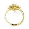 Brass with Cubic Zirconia Adjustable Rings RJEW-Z017-03G-3