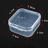 Transparent Plastic Bead Containers CON-WH0019-01-4
