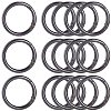 10Pcs Alloy Spring Gate Rings FIND-SP0001-38B-1
