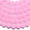 Natural Malaysia Jade Beads Strands G-L645-C01-8mm-22-4