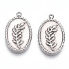 Non-Tarnish 304 Stainless Steel Pendants STAS-L022-323P-1