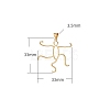 Brass Pendants Cabochon Setting PW-WG77390-04-1